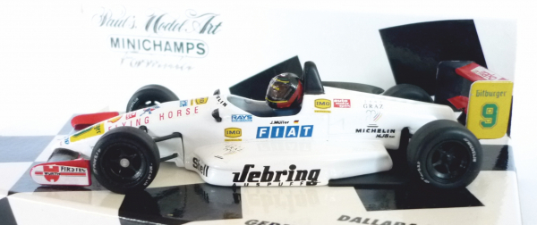 Minichamps 430943009 Dallara Fiat F3 Jörg Müller Formel 3 Champion 1994 1:43