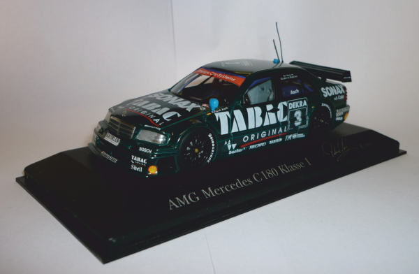 Minichamps 430943303 MB C-Klasse DTM 1994 Tabac-Original Sonax Team AMG Roland Asch 1:43