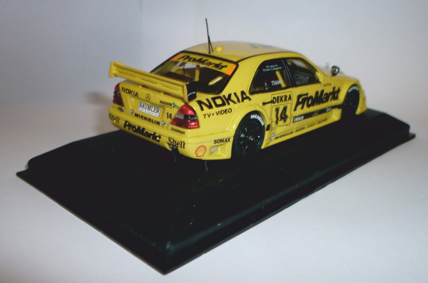 Minichamps 430943314 MB C-Klasse DTM 1994 ProMarkt Team Zakspeed Kurt Thiim 1:43