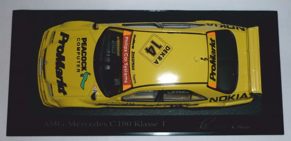 Minichamps 430943314 MB C-Klasse DTM 1994 ProMarkt Team Zakspeed Kurt Thiim 1:43
