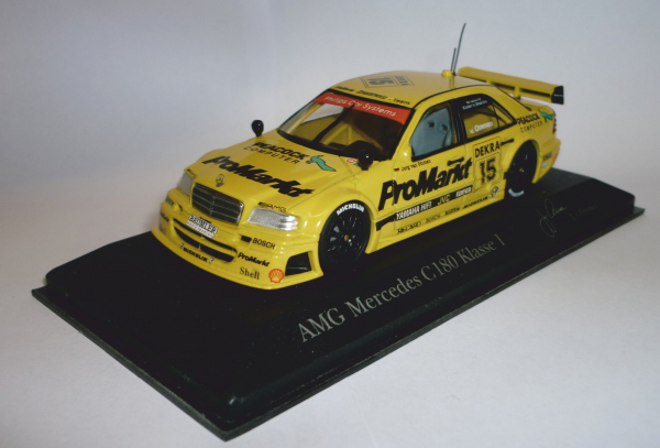 Minichamps 430943315 MB C-Klasse DTM 1994 ProMarkt Team Zakspeed Jörg van Ommen 1:43