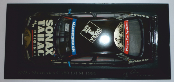 Minichamps 430953303 MB C-Klasse DTM 1995 UPS-Original Tabac-Sonax Team AMG Jörg van Ommen 1:43