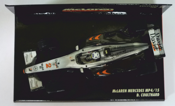 Minichamps 530004302 McLaren Mercedes MP 4/15 David Coulthard Formel 1 2000 1:43