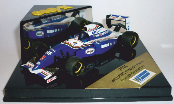 Onyx 202C Williams Renault FW16 French GP Start-Nr. 2 1:43