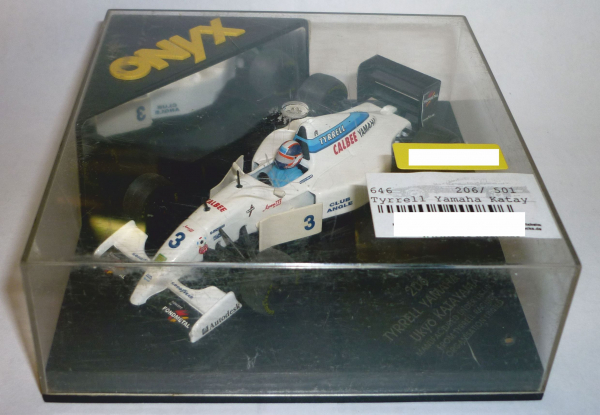 Onyx 206 Tyrrell Yamaha 022 Ukyo Katayama 1:43