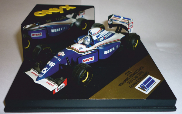Onyx 232 Williams Renault FW16 Test Car 1995 Start-Nr. 6 David Coulthard 1:43
