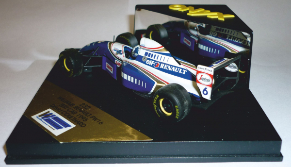 Onyx 232 Williams Renault FW16 Test Car 1995 Start-Nr. 6 David Coulthard 1:43