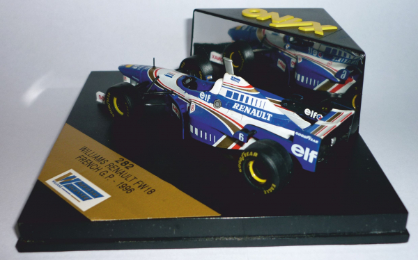 Onyx 282 Williams Renault FW18 French GP 1996 Start-Nr. 6 1:43