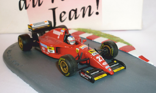 Onyx MicroWorld Minidiorama Ferrari Formel 1 Jean Alesi 1:43