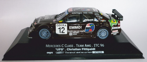 Onyx XT028 MB C-Klasse ITC 1996 Christian Fittipaldi "Thank you Emmo" 1:43
