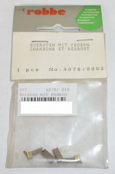 Robbe 4078 Ersatzteil Motorbürsten mit Federn - 2 Stück