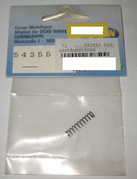 Carson 500054355 Ersatzteil Gestängefeder