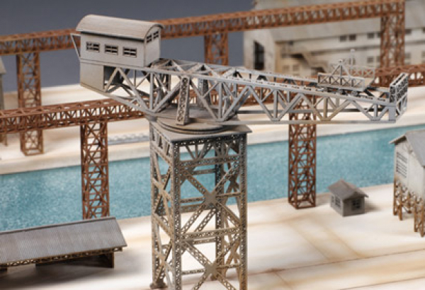 Tamiya 300031541 150-tonnen Werftkran 1:700 Bausatz