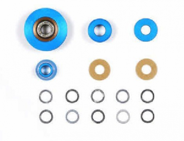 Tamiya 300054051 Aluminium Center One-Way Pulley 18 Zähne