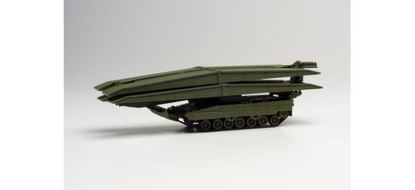 Herpa 746724 Brückenlegepanzer Leguan 2x14m undekoriert 1:87 Spur H0