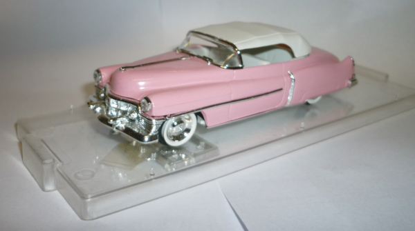 Vitesse 281 Cadillac Type 62 Cabrio pink mit weißem Verdeck 1:43