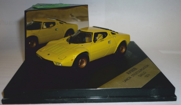 Vitesse AV080B Lancia Stratos Roadcar 1974 gelb 1:43