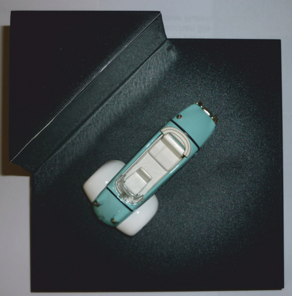 Vitesse L030 Messerschmitt KR 200 Kabinenroller Cabrio türkis / weiß 1:43