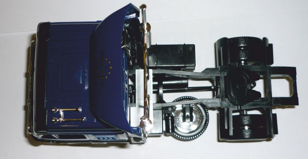 Wiking MB Werbemodell B6 600 00 07 MB SK 1850 2-achs Solozugmaschine blau 1:43