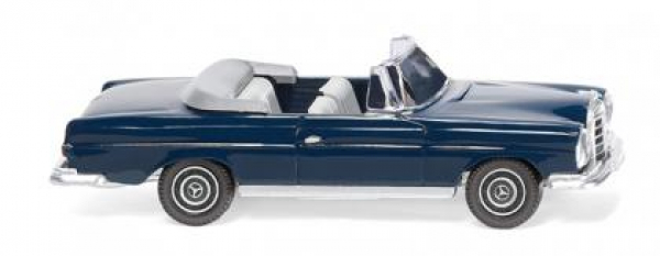 Wiking 015301 MB 280 SE Cabrio 1967 - 1971 stahlblau 1:87 Spur H0