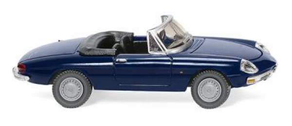 Wiking 020603 Alfa Romeo Spider 1966 - 1969 dunkelblau 1:87 Spur H0