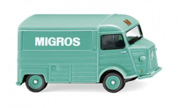 Wiking 026207 Citroen HY Verkaufswagen 1947 - 1981 "Migros" 1:87 Spur H0