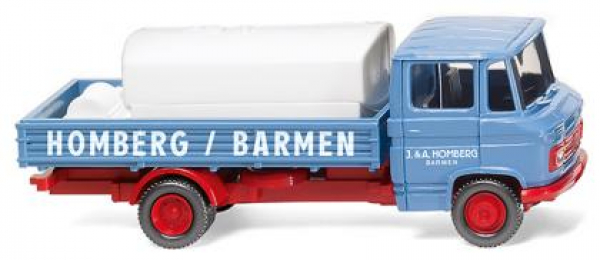 Wiking 027102 MB L 408 Pritschenwagen mit Aufsetztank 1967 - 1971 "Homberg" 1:87 Spur H0