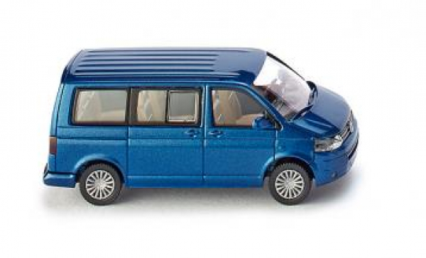 Wiking 030806 VW T5 facelift Modell 2010 Multivan olympiablauperleffekt. 1:87 HO