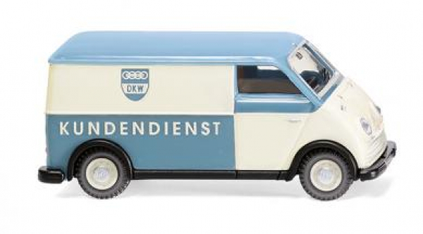Wiking 033403 DKW Schnelllaster Kastenwagen 1955 - 1962 "DKW Kundendienst" 1:87 Spur H0