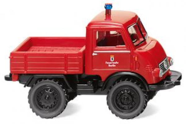 Wiking 036804 MB Unimog U 401 mit Pritsche 1950 - 1953 Feuerwehr Berlin 1:87 Spur H0