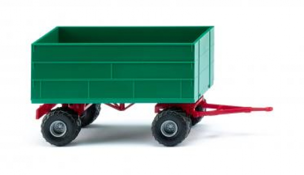 Wiking 038837 landwirtschaftlicher Anhänger mit hoher Pritsche minzgrün 1:87 Spur H0