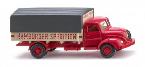 Wiking 042004 Magirus Rundhauber Pritsche-/Planen-LKW 1958 - 1967 "Hamburger Spedition" 1:87 Spur H0