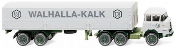 Wiking 048801 Krupp 806 Pritsche-/Planensattelzug 1964 - 1968 "Walhalla-Kalk" 1:87 H0