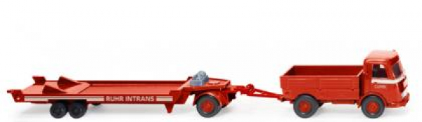 Wiking 049002 MB Pullman Tiefladehängerzug 1955 - 1963 "Ruhr Intrans" 1:87 Spur H0