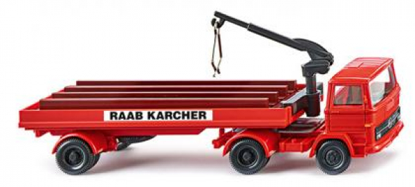 Wiking 050207 MB Frontlenker Baustoffsattelzug 1965 - 1976 "Raab Karcher" 1:87 Spur H0
