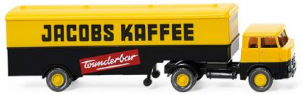 Wiking 051321 Henschel HS 14/16 1961 Koffersattelzug Jacobs Kaffee 1:87 HO