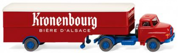 Wiking 051322 Saviem Hauber 1960 - 1967 Koffersattelzug "Kronenbourg" 1:87 Spur HO