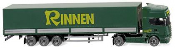 Wiking 051804 Scania R 420 Topline Pritsche-/Planensattelzug "Rinnen" 1:87 HO