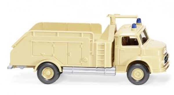 Wiking 060605 MB Hauber Tanklöschfahrzeug 1969 - 1971 Feuerwehr sandfarben 1:87 Spur H0