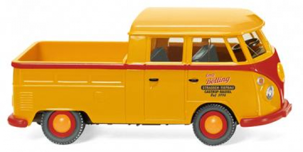 Wiking 078906 VW T1b Doppelkabine mit Pritsche 1963 - 1967 "Bölling" 1:87 Spur H0