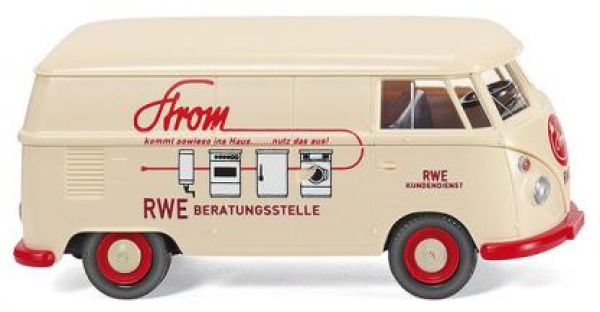 Wiking 079717 VW T1b Kastenwagen 1963 - 1967 "RWE" 1:87 Spur H0