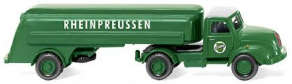 Wiking 080049 Magirus S 3500 Rundhauber 1958 Tanksattelzug "Rheinpreussen" 1:87 HO