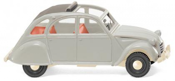 Wiking 080914 Citroen 2CV "Ente" 1963 - 1983 achatgrau 1:87 Spur H0