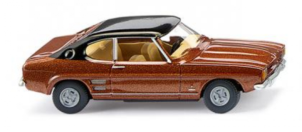Wiking 082108 Ford Capri I 1969 - 1972 kupferbraunmet. mit schwarzem Dach 1:87 Spur H0