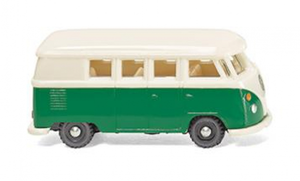 Wiking 093204 VW T1b Fensterbus 1963 - 1967 patinagrün/perlweiß 1:160 Spur N