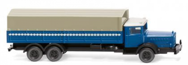 Wiking 094306 MB L 10000 3-achs Pritsche-/Planen-LKW 1935 - 1938 azurblau 1:160 Spur N