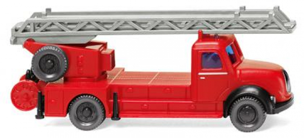 Wiking 096239 Magirus Rundhauber DL 25 h Drehleiter Feuerwehr 1:160 Spur N