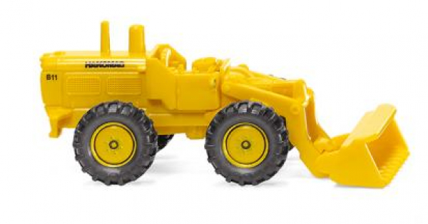 Wiking 097402 Hanomag B11 Radlader 1964 - 1972 maisgelb 1:160 Spur N