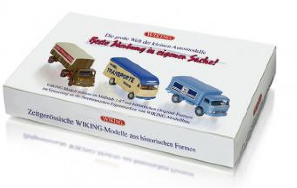 Wiking 099090 Set "Alte WIKING-Marken" 3-teilig 1:87 HO