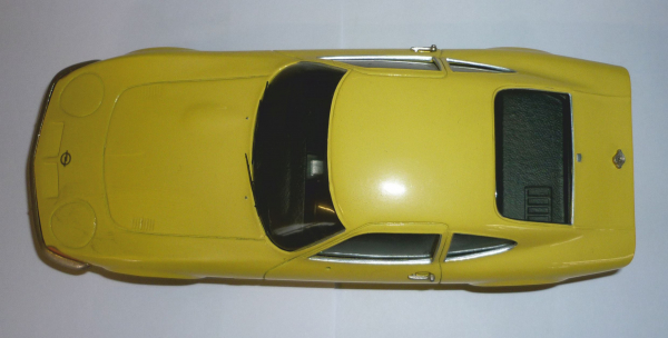 Tin Wizard 8051 Opel GT gelb 1:43